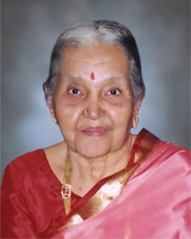 The founder trustee, late Mrs. V. Kamalammal 